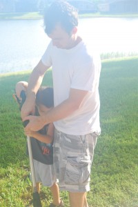 weed eating